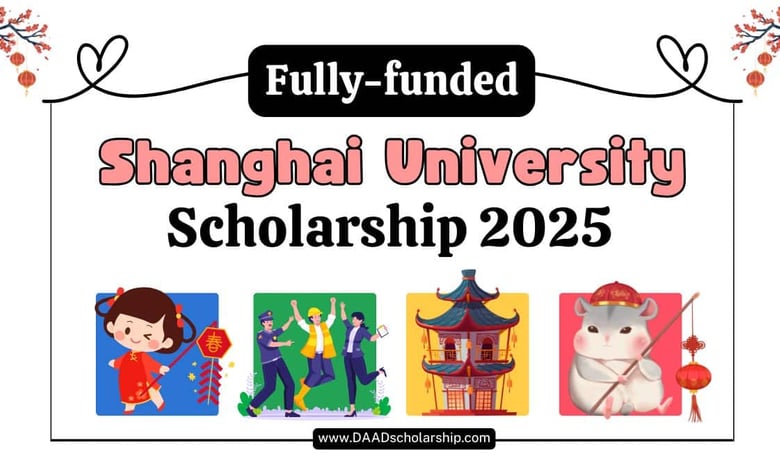 Shanghai University Category A Chinese Government Scholarship 2025