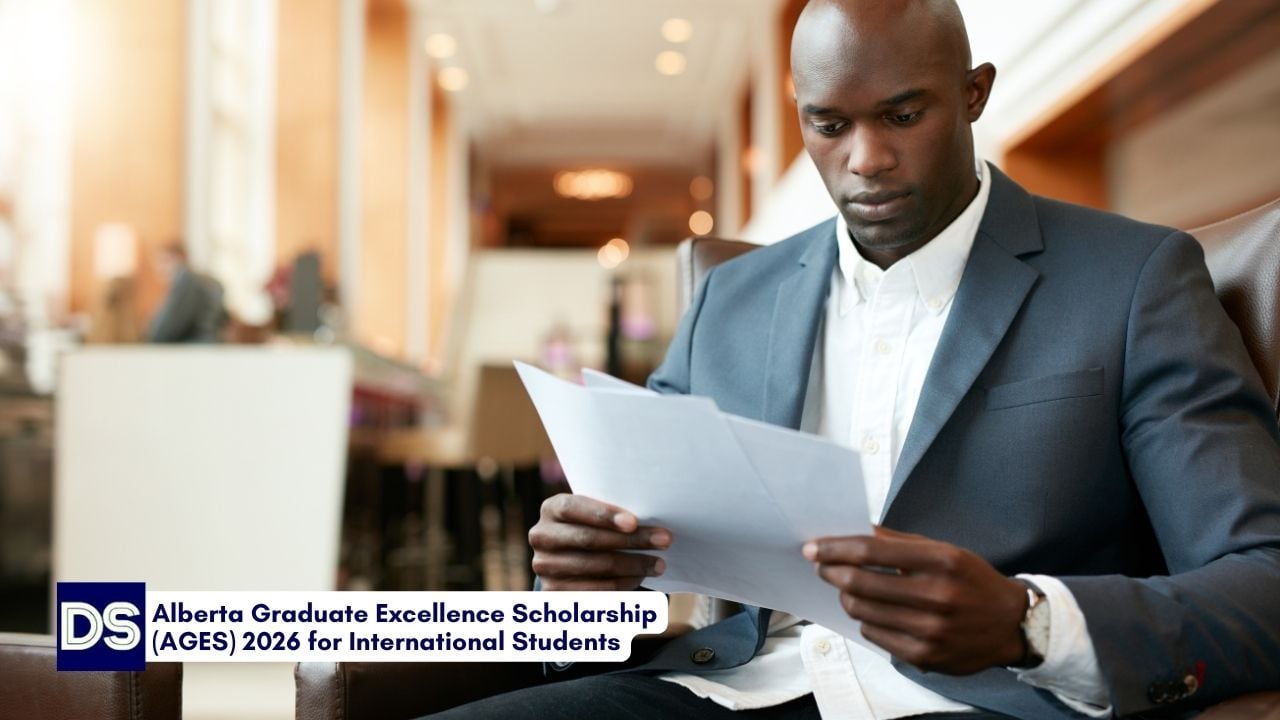 Alberta Graduate Excellence Scholarship (AGES) 2026 for International Students
