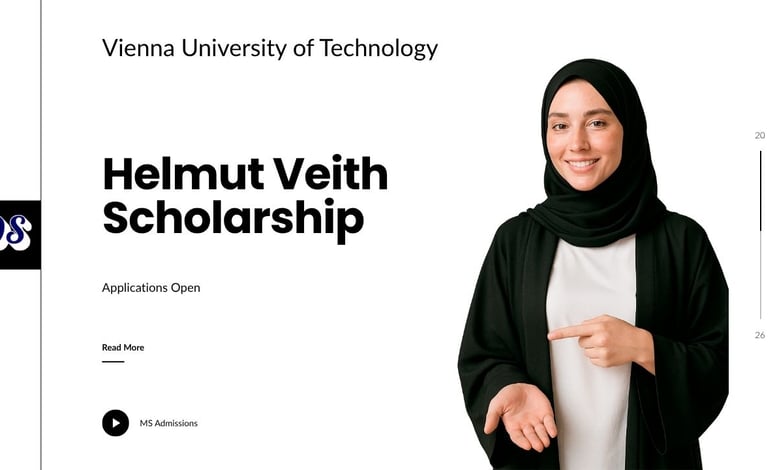 Helmut Veith Scholarship 2027 at Vienna University of Technology Application Process