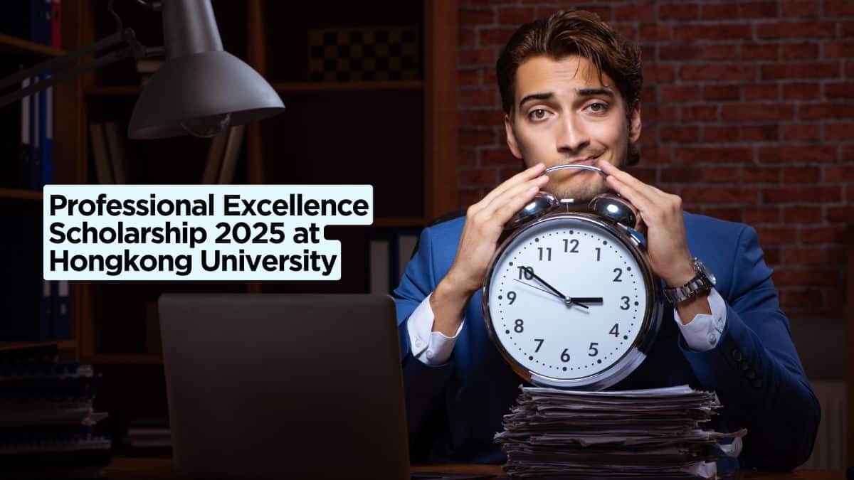 Professional Excellence Scholarship 2025 at Hongkong University