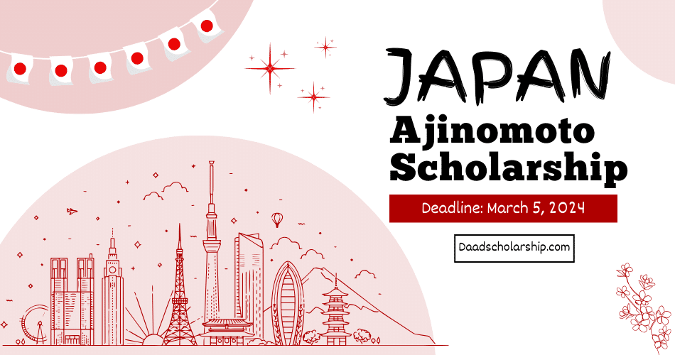 Ajinomoto Scholarship 2025 in Japan