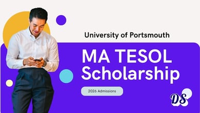 20 Fully Funded MA TESOL Scholarships 2026 Available at University of Portsmouth