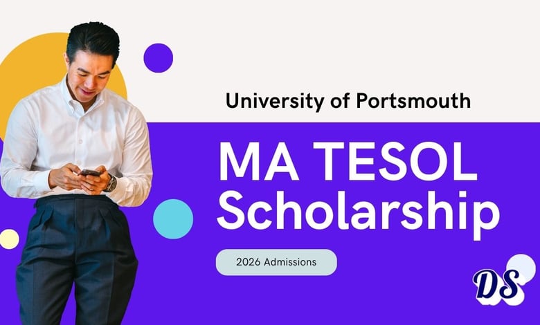 20 Fully Funded MA TESOL Scholarships 2026 Available at University of Portsmouth