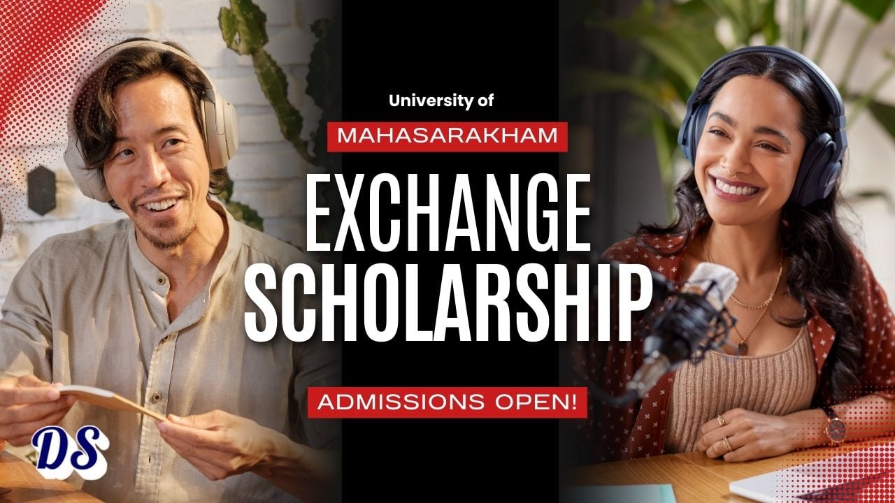 Mahasarakham University Exchange Scholarships 2026 in Thailand Open