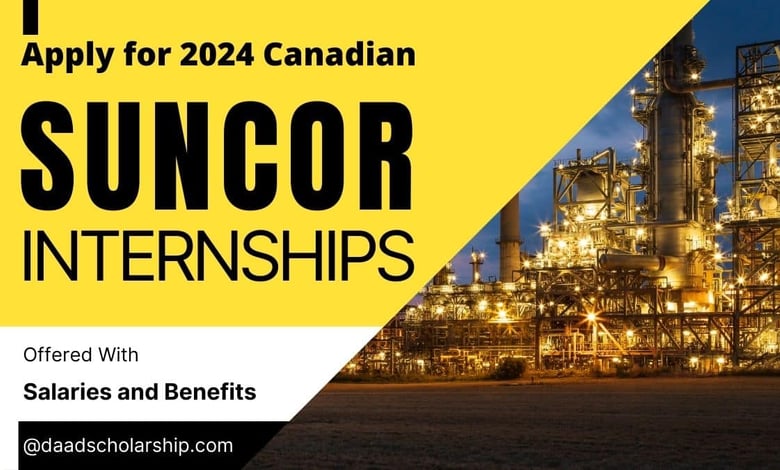 Suncor Internships in Canada for September 2024 With Salary