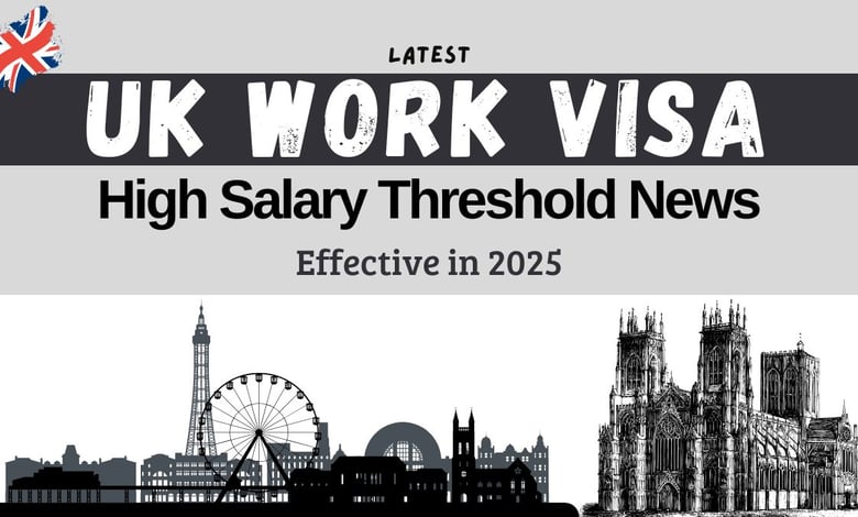 Salary Thresholds Increased for UK Skilled Worker Visas in 2025