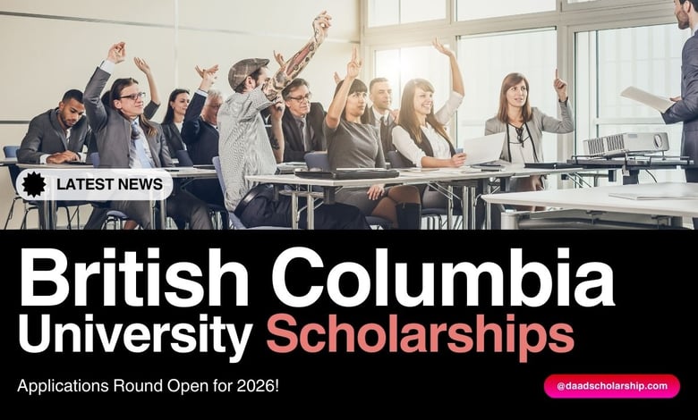Merit Scholarships 2026 at University of British Columbia