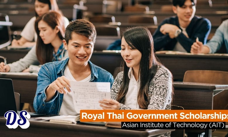 Royal Thai Government Scholarships 2026 at Asian Institute of Technology (AIT) Open