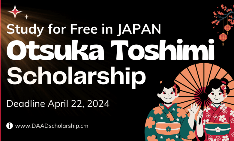 Otsuka Toshimi Scholarship 2024 for International Students