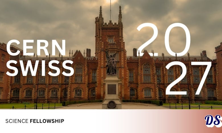 CERN Switzerland Science Fellowships 2027 With CHF 7,425 Stipend