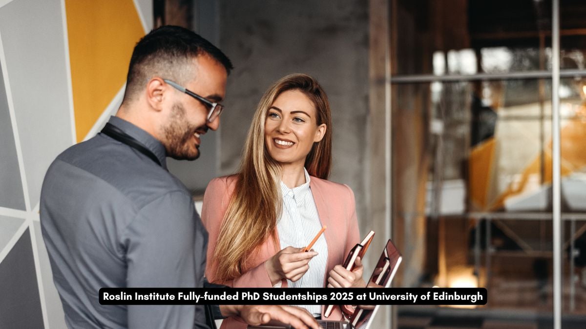 Roslin Institute Fully-funded PhD Studentships 2025 at University of Edinburgh