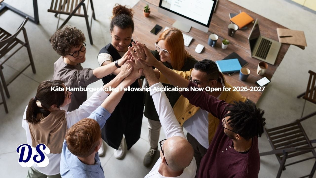 Käte Hamburger Kolleg Fellowship Applications Now Open for 2026-2027