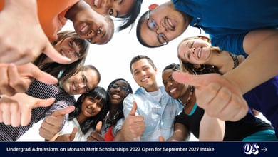 Undergrad Admissions on Monash Merit Scholarships 2027 Open for September 2027 Intake