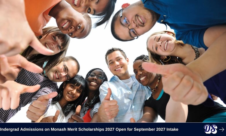 Undergrad Admissions on Monash Merit Scholarships 2027 Open for September 2027 Intake