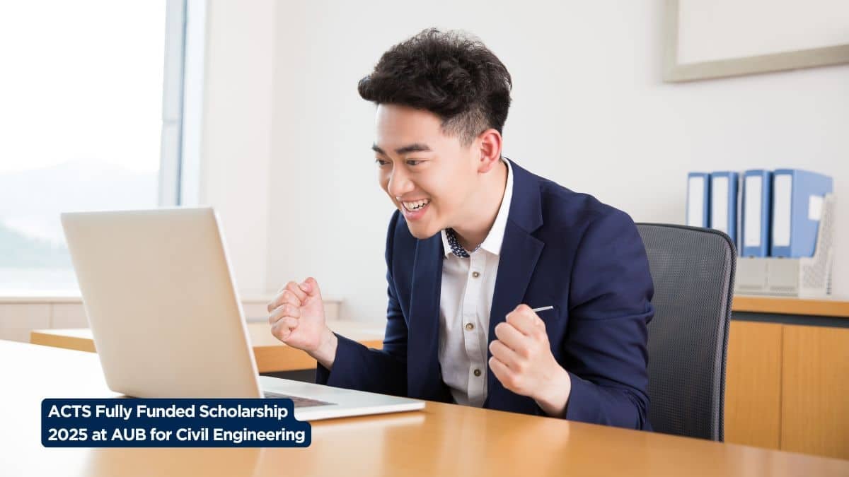 ACTS Fully Funded Scholarship 2025 at AUB for Civil Engineering Students
