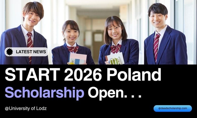 START 2026 Scholarship at University of Lodz Poland