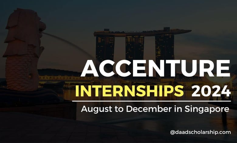 Accenture International Internships 2024 in Singapore (Application Method)