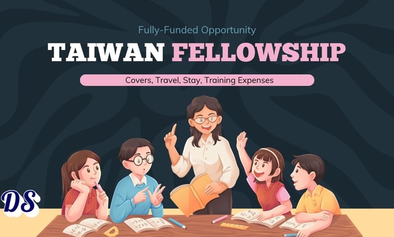 Taiwan NGO Fellowship 2026 Covers Travel, Stay & Training - Applications Open