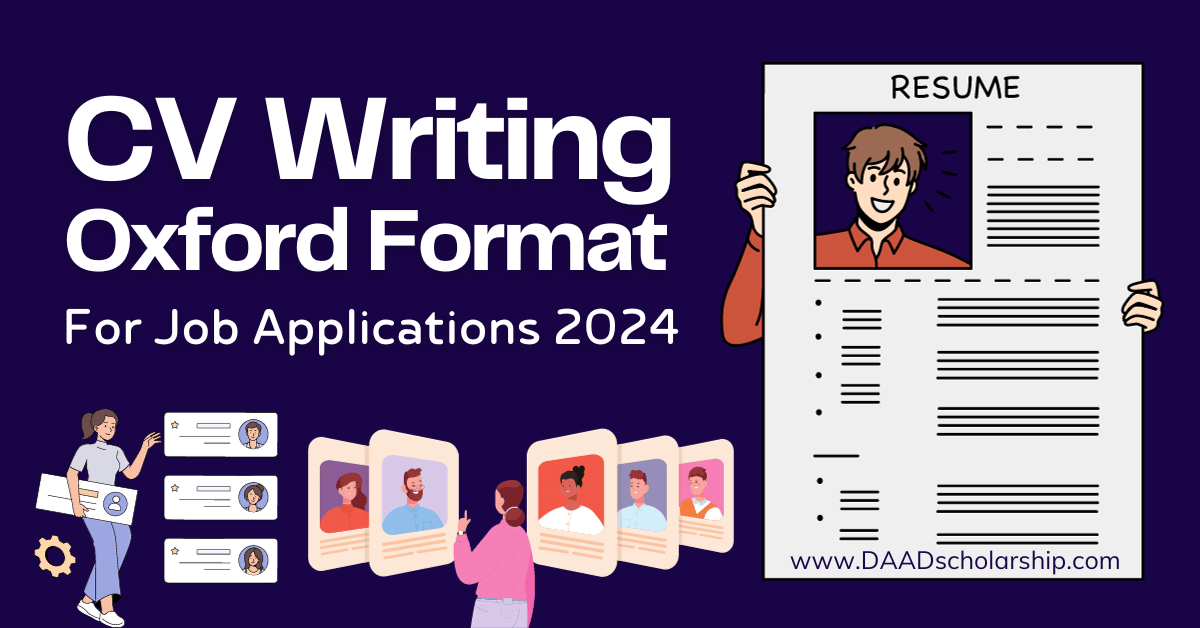 Oxford Format CV Writing for Fresh Grads and Experienced Professionals