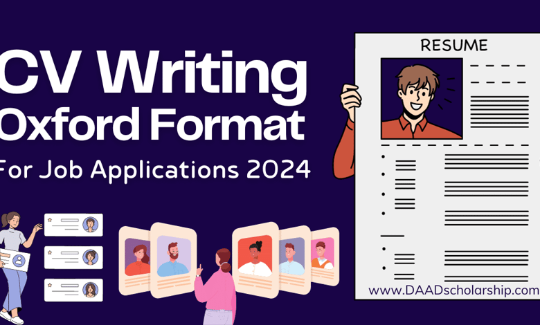 Oxford Format CV Writing for Fresh Grads and Experienced Professionals