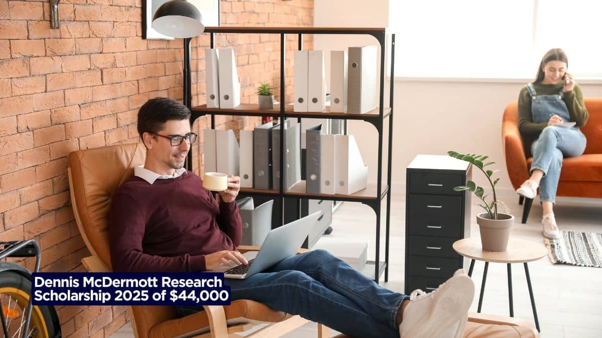 Dennis McDermott Research Scholarship 2025 of $44,000