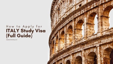 Italy Study Visa Application Process for 2026 Intakes (Worldwide Guide)