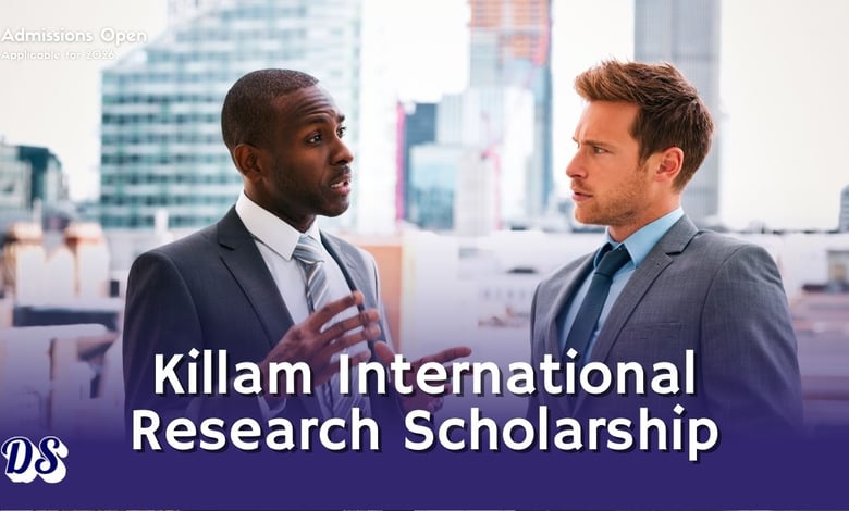 Killam International Research Scholarship 2026 at Dalhousie University