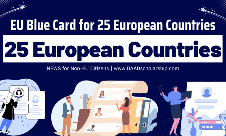 EU Blue Card Announced for Non-EU Citizens to Live and Work in 25 European Countries in 2024