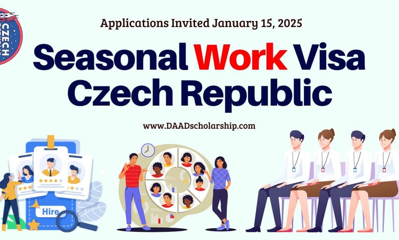 Czech Republic Seasonal Work Visa 2025 Inviting Applications from January 2025