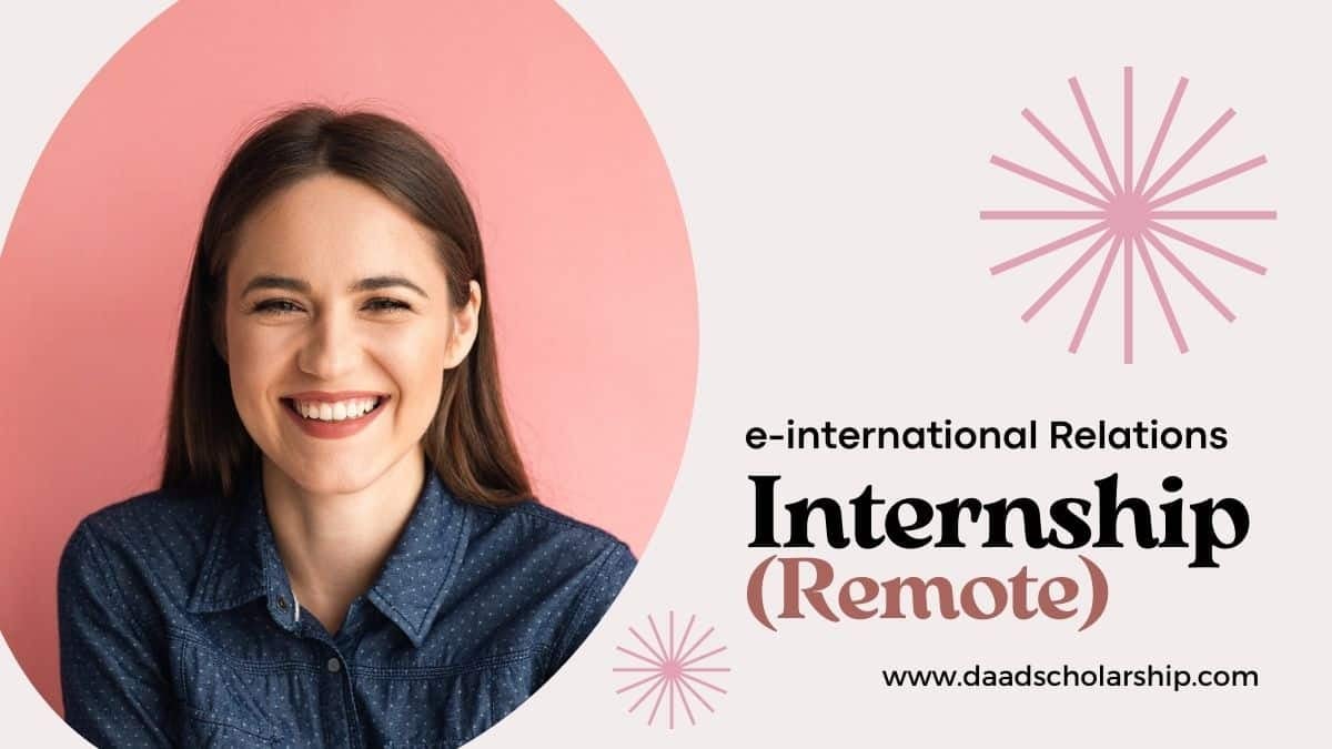 E-International Relations (E-IR) Internships Deadline July 16, 2024
