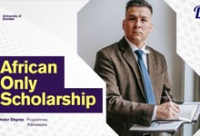 Africans Only Undergrad Scholarships 2027 Intake Open at University of Dundee Scotland