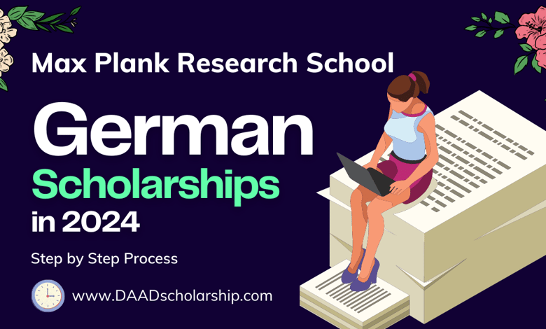 German Max Planck Research Scholarship 2024
