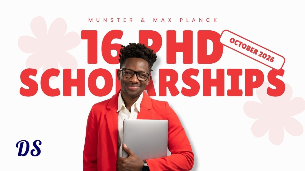 Munster and Max Planck Open 16 Fully Funded PhD Scholarships in Biomedical Imaging for October 2026