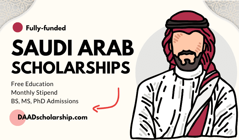 Saudi Arabia Fully Funded Scholarships 2024 for International Students