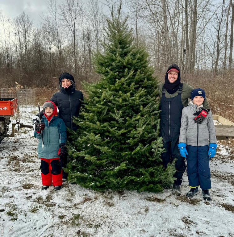 Nate Carr and family