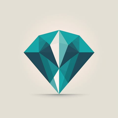 Simple Diamond Logo