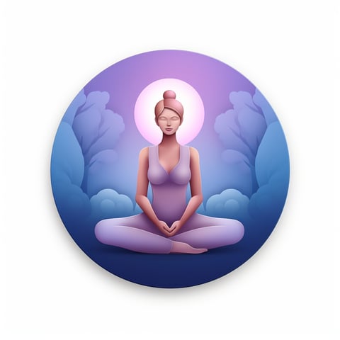 Yoga Meditation Circle Logo