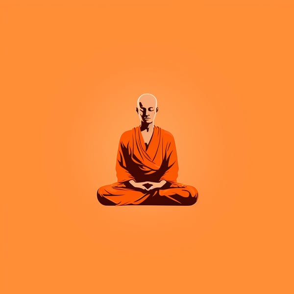 Meditating Logo