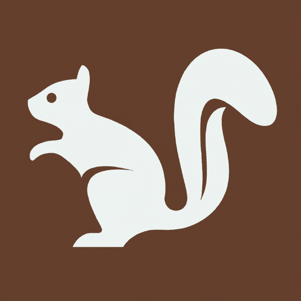 Simple Squirrel Logo