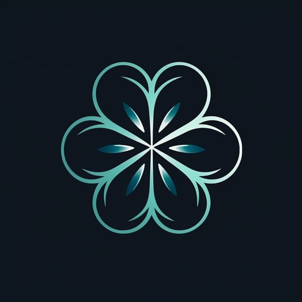 Symmetric Flower Logo