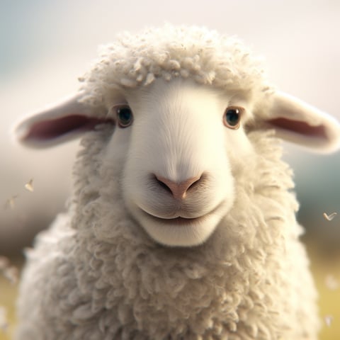 Cute Sheep Logo