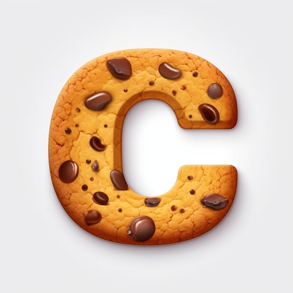Cookie Logo in Form of Letter C