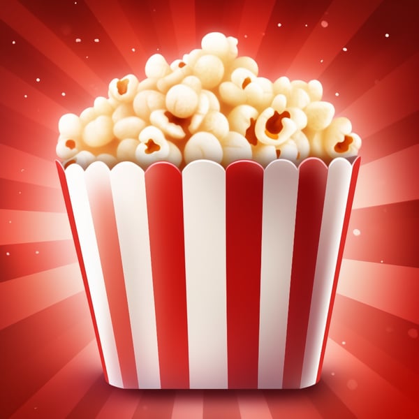 Movie Popcorn Logo