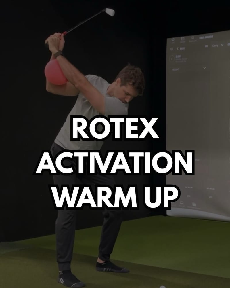 Pre practice activation is the only way to play. 

The goal is to wake up hips, shoulders, spine for a good practice session. 

#golfgym #golfperformance