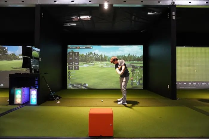 Takeaway in the backswing hitting