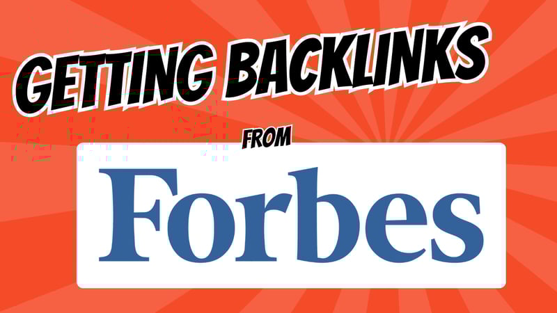How to get backlinks from Forbes article thumbnail