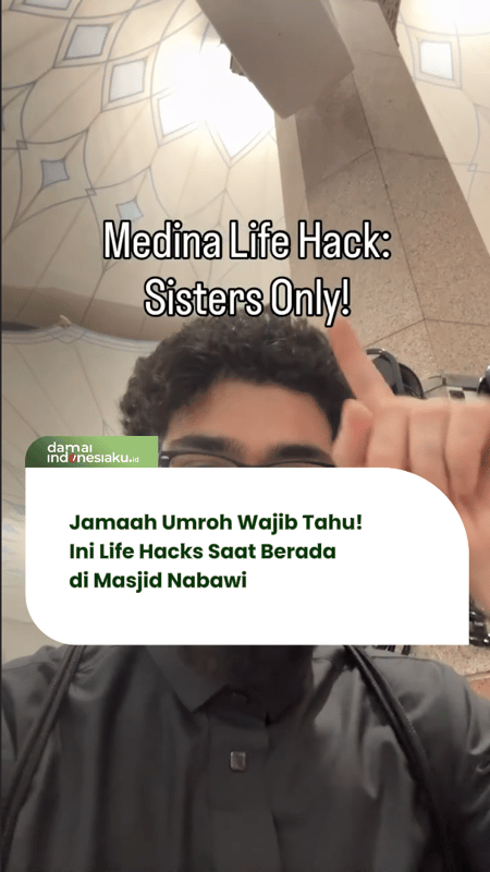 Jamaah Umroh Wajib Tahu! Ini Life Hacks Saat Berada di Masjid Nabawi