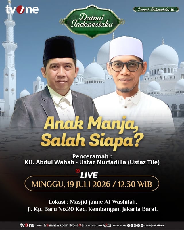 Saksikan Live Damai Indonesiaku | Anak Manja, Salah Siapa? | tvOne
