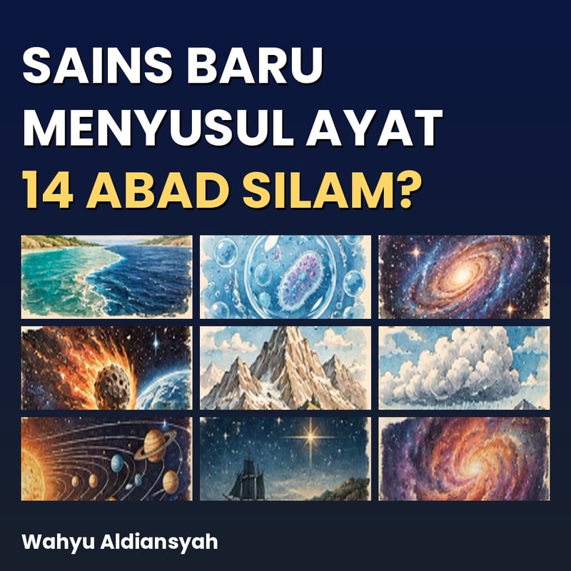 Sains Baru Menyusul Ayat 14 Abad Silam?