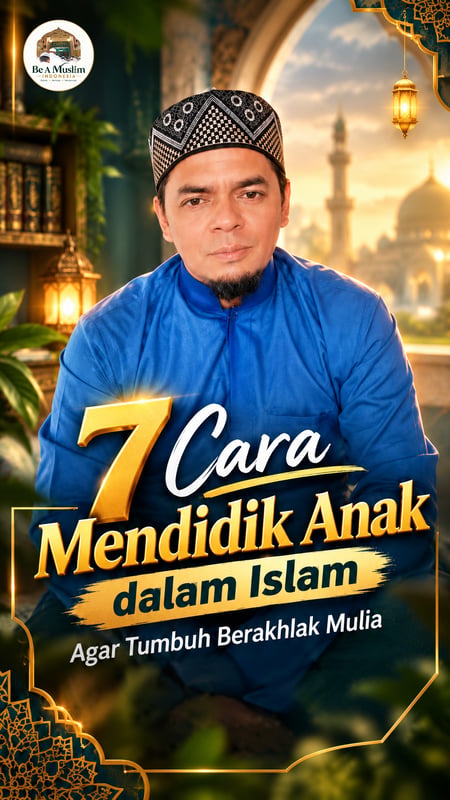 7 Cara Mendidik Anak dalam Islam